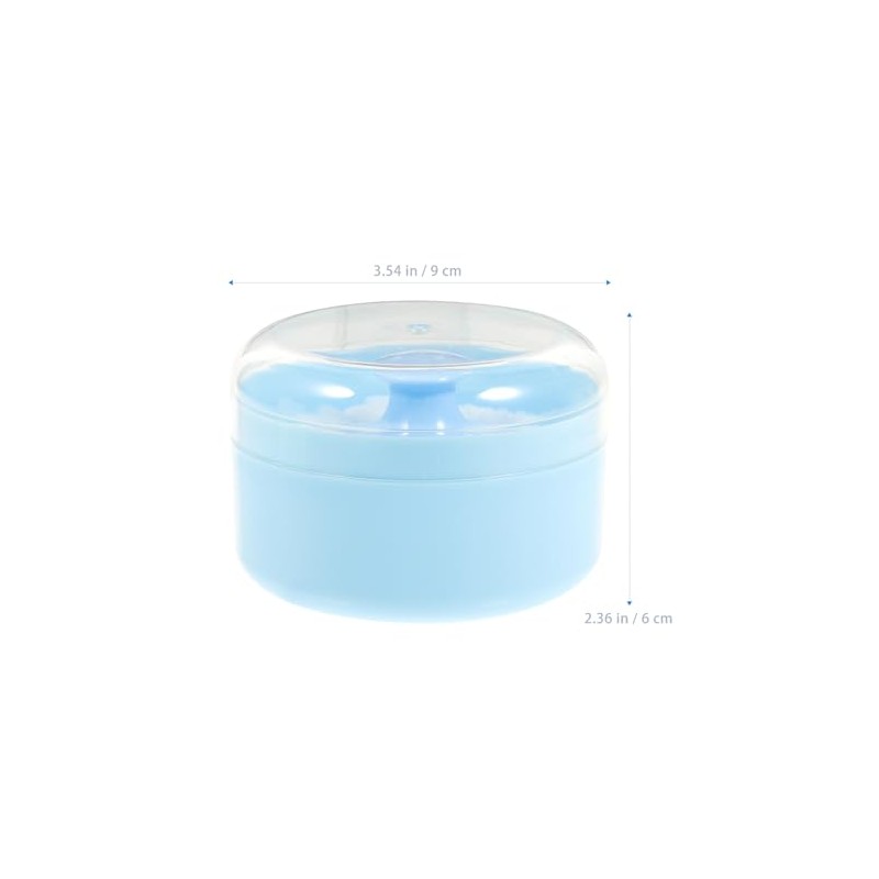 Beaupretty Estuche Para Borlas De Talco Contenedor De Borla Para