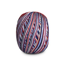 Circulo Charme Cotton Yarn for Crochet and Knitting, 100% Mercerized Cotton Yarn, Brazilian Virgin Cotton - Sport Weight Cotton Yarn Color 9642 - Intuition, 5.3 oz, 433 yds – Sport