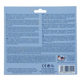 Lefranc & Bourgeois 807241 Kinder Straßenkreide (Set 6 Farben Kreiden, leicht mit Wasser zu entfernen)