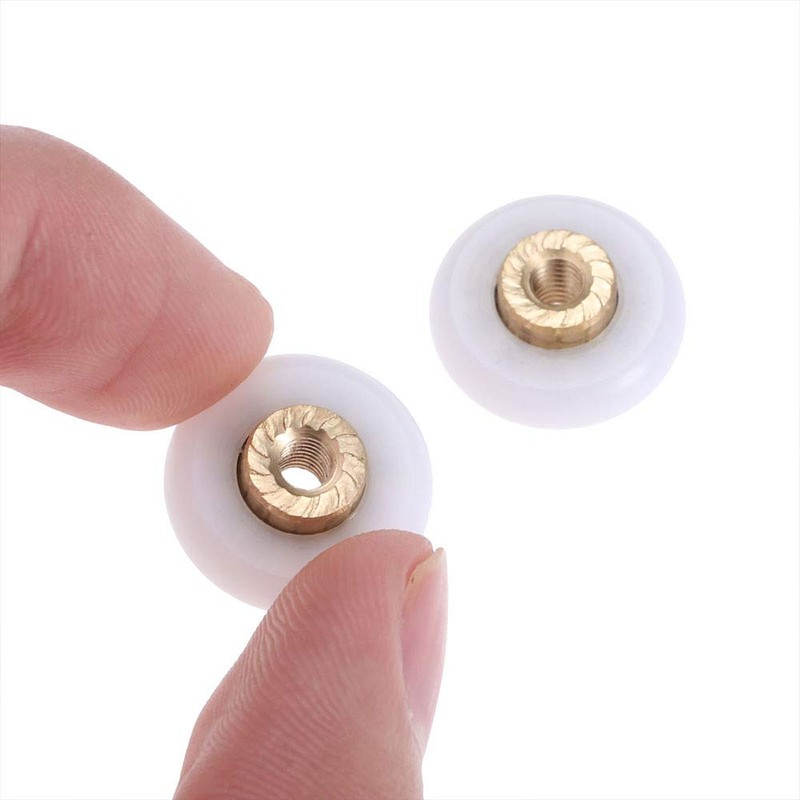 tooloflife Replacement Shower Door Rollers Wheels for Bathroom Kitchen Door