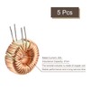 sourcing map Toroid Inductor Copper Coil Magnet Inductor for DIY