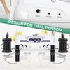 veicomtech Dual Ionic Foot Bath Detox Machine, ion Detox Foot