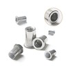 220pcs Stainless Steel Thread Insert Blind Nut Rivet Nut M3