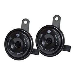 HELLA 011225881 Black 77mm 12V BX Disc Horn Kit (Toyota)