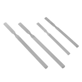 Vaguelly 4pcs Professional Stainless Steel Nail Files Set – Thick Buffing Strips for Manicure and Pedicure – for Nail Art and Salon Use