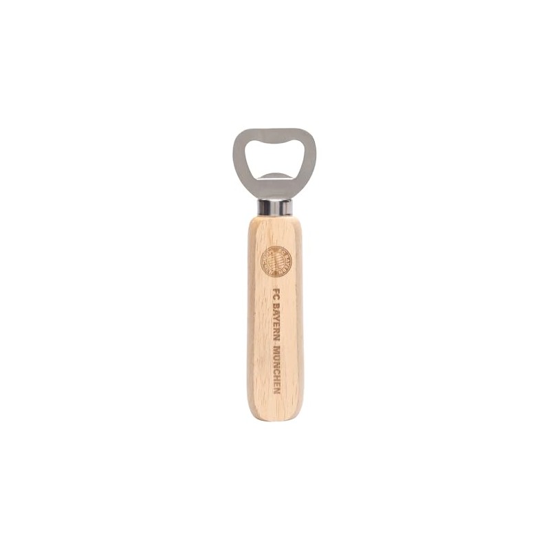FC Bayern München Bottle Opener Wood Brown