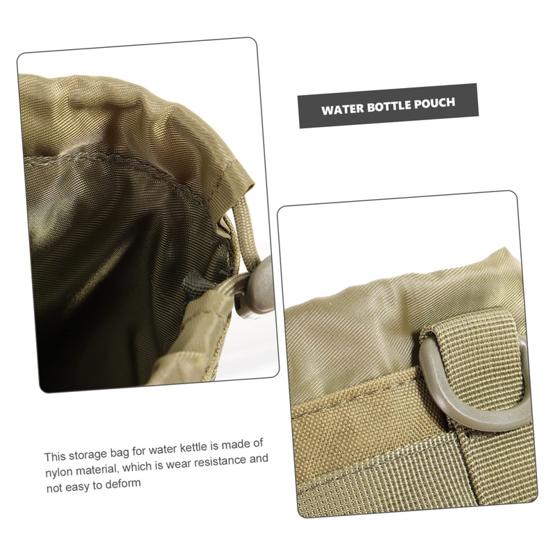 Mipcase Durable Water Bottle Carrier Bag for Backpack Strap Attachment