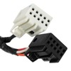 TRQ Driver Side Mirror Assembly Power Heated Blind Spot Foldaway