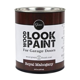 Giani Wood Look Paint for Garage Doors- Step 2 Wood Grain Finish Coat, Pint (Royal Mahogany)