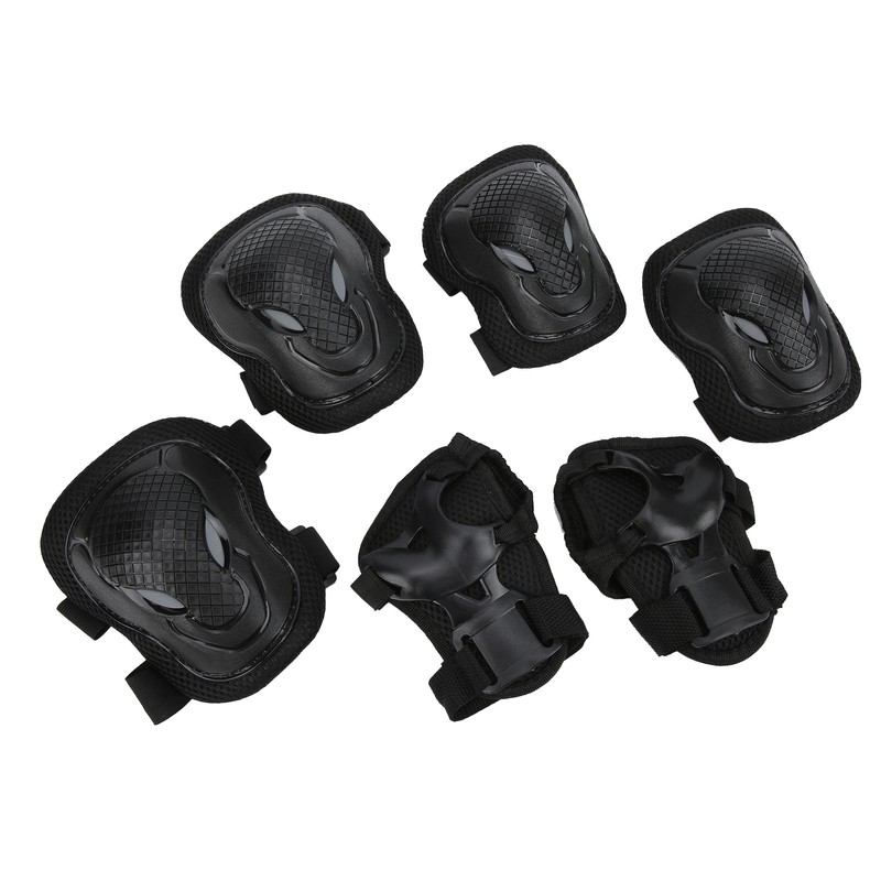 Roller Skate Protection Gear Set Adjustable Knee Elbow Pads Wrist