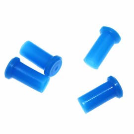 Lind Kitchen 100PCS Blue Fiber Optic T-Shaped Dust Cap Fiber Optic Dust Caps FC SC LC UPC Ferrule Caps for Devices, Cables