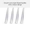 Viners Everyday Purity 4 Piece 18/0 Silver Stainless Steel Forks