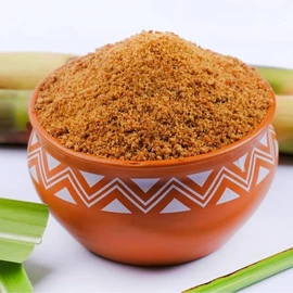 Trothic Spices Sugarcane Jaggery Powder | Natural Sweetener | Refined Sugar Alternative | Hand-Crushed Natural Jaggery Powder | Native Variety Sugarcane | 100g
