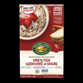 Nature's Path Organic Instant Oatmeal Variety Pack 400g