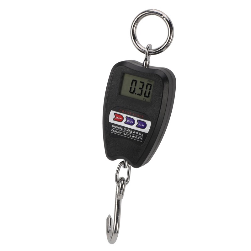 Portable Electronic Scale High Accuracy Digital Hanging Scale 200kg Weight