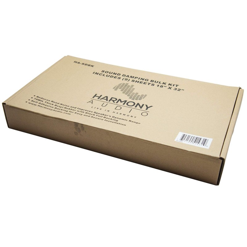 Harmony Audio HA-SDBK Car Truck SUV Sound Damping Dampening Deadening