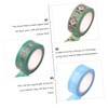 Operitacx 5rolls Christmas Themed Washi Tape Decorative Journal Tape for