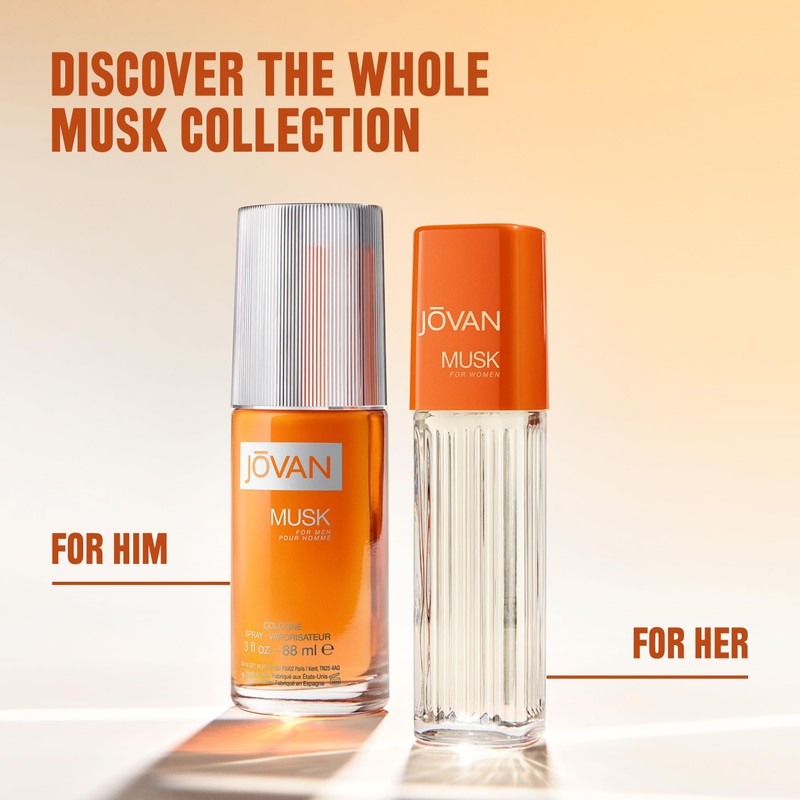 Jovan Musk for Women Eau de Cologne Spray 2 fl