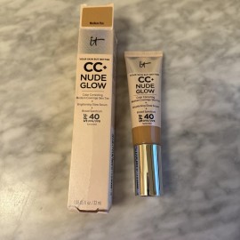 IT Cosmetics new IT Cosmetics Your Skin But Better CC+ Nude Glow SPF40 Medium Tan
