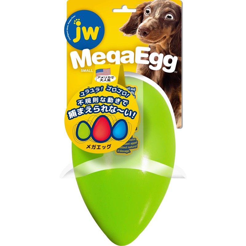 PLATZ PET SUPPLIES & FUN Dog Toy, Mega Egg, Small