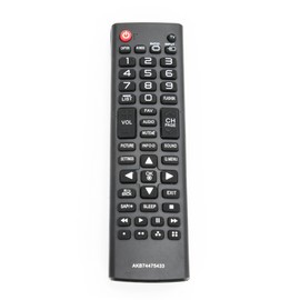 AKB74475433 Replace Remote fit for LG TV 32LF5600 42LF5600 32LB520B 49LX341C 49LX540S 42LX330C 42LX530S 43LX310C 49UF6700-UC 55LX540S 60LX341C 60LX540S 55LB6000 60LX341C 49LJ510M 49LJ5100
