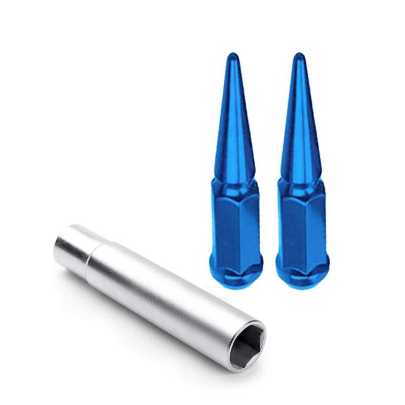 Spike Lug Nuts Socket Key, 4.5" Tall 3/4" Hex Spike