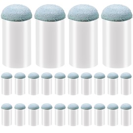 DAJISI Pack of 24 Billiard Accessories, Billiard Cue Tips, 13 mm Cue Tips, Replacement Tips, Snooker Cue No Glue or Tools Required for Snooker and Billiard Cues