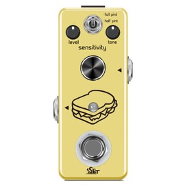 ISET Sandwich Compressor Guitar Pedal Comp for Electric Guitar Bass True Bypass