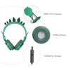 COHEALI Rhinestone Dinosaur Headphones with Mic Wired Headset for School