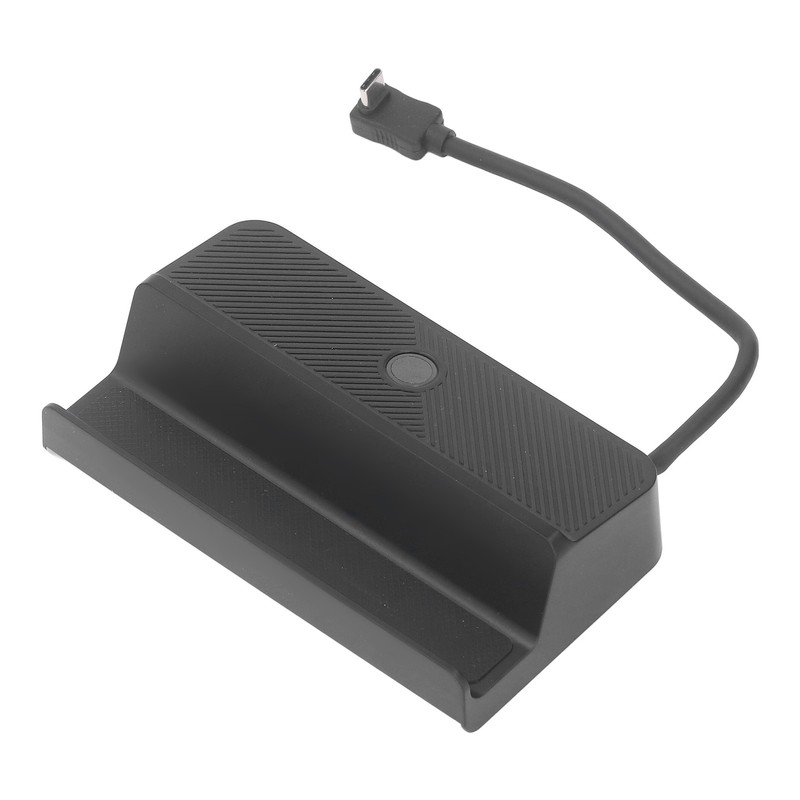 Docking Station Black 6 in 1 Charging Base RGB LED