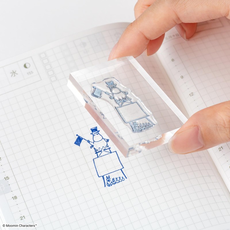 Hobonichi Techo Accessories - Moomin: Clear Stamp - Moomin (Marco)