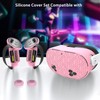 MLemonVR Silicone Cover Set for Meta/Oculus Quest 3s Accessories Includes