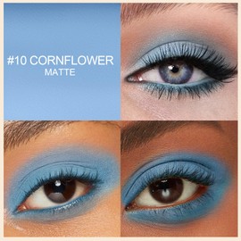 Erinde Waterproof Eyeshadow Stick, Cream Eye Shadow Stick, Long-Lasting, Crease-Proof, Cream to Powder Buildable & Blendable Eye Shadow Pencils Crayon, Vegan & Cruelty-Free, 10#