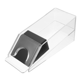 Toyvian Dispenser Di Carte Poker Acrilico Accessorio Da Gioco Da Tavolo Manuale Per E Tavolo Da Poker 10.04 X 3.94 X 3.94 Pollici