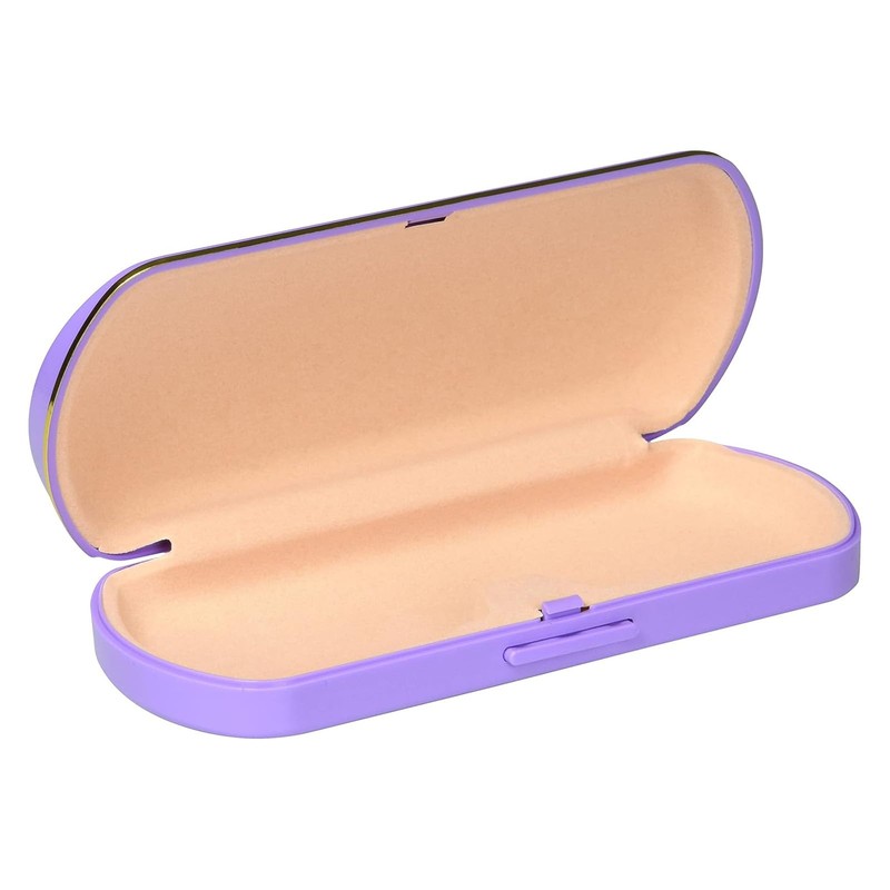 Tacy MP-20-5 Glasses Case, Stylish, Simple, Hard Case, Push Type,
