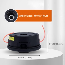 Biuhpa Autocut 25-2 Trimmer Head Trimmer Head M10 x 1.0 for Stihl FS55 FS85 FS56 FS70 FS80 FS90 FS100 FS130 FS240 FS250 40027102108 Trimmer Head Grass Trimmer Accessories with Trimmer Line 2.4mm 6