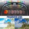Flux Dynamic Polarized Sunglasses for Men and Women UV400 Protection,Anti-Slip,Lightweight
