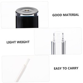 minkissy 12 Pack Empty Lip Gloss Tubes 5ml Plastic Lip Glazes Tube for Diy Cosmetics for Artists Beginners