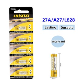 JNKXIXI 30 Pack 27A A27S MN27 L828 A27 12V Battery Alkaline Batteries (30)