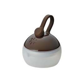 Snow Peak Hozuki Mini Lantern - Compact, Bright, Versatile Camping Light - 1.9 oz - Bark