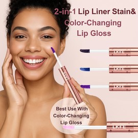 Peel Off Lip Stain – Long Lasting Waterproof Lip Tint, Lipstain Peel Off for Natural Look, Smudge-Proof, Kiss-Proof Lip Stain for All Day Wear (Hot Chocolate)