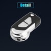 X AUTOHAUX 2 Buttons Key Fob Case Keyless Entry Remote