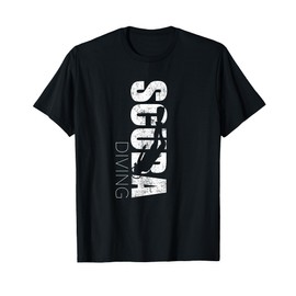 Scuba Tshirt - Vintage Scuba Diving Shirt Design T-Shirt