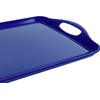 Calypso Basics Melamine Rectangular Serving/Ottoman Tray, Rectangle, Indigo