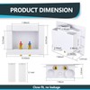 Seelink Washing Machine Outlet Box, Double Drains, 1/2 Inch Pex-A