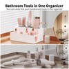NIUBEE Acrylic Hair Styling Tool Organizer and Holder - Bathroom