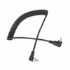2.5 mm to Male Flash PC Sync Cable, Male to