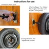 E Track Spare Tire Holder Mount for X-Track Tie Down