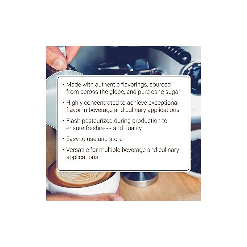 Monin - Orange Flavored Syrup, Plastic Bottle (1 liter)