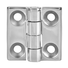Estink Stainless Steel Door Hinges, 40/50/60 mm Hinges Foldable, Hinges for Cabinet Doors (60 x 60 mm)